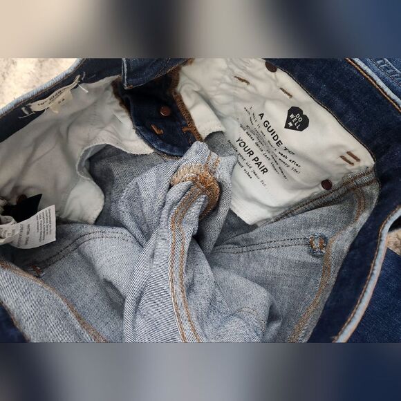 Madewell 10" High-Rise Skinny Jeans in Hanna Wash Size 24 - Picture 7 of 9